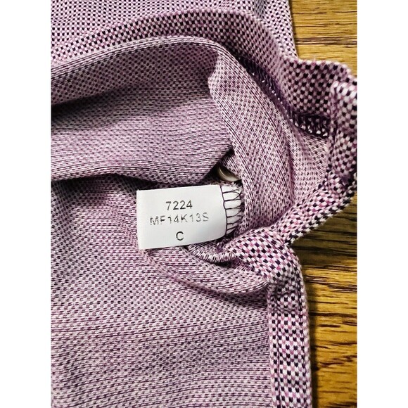 Peter Millar Summer Comfort Polo Shirt Large XL Golf Mens Plaid Stripes LOT2 - Picture 6 of 15